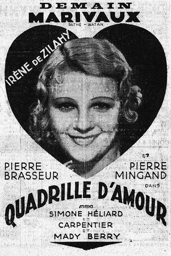 Póster de Quadrille d'amour