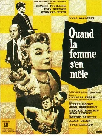 Póster de Quand la femme s'en mêle