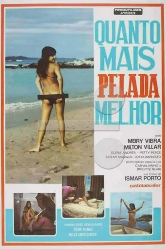 Póster de Quanto Mais Pelada Melhor