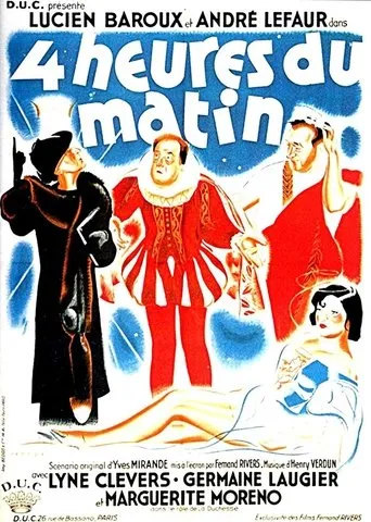 Póster de Quatre heures du matin
