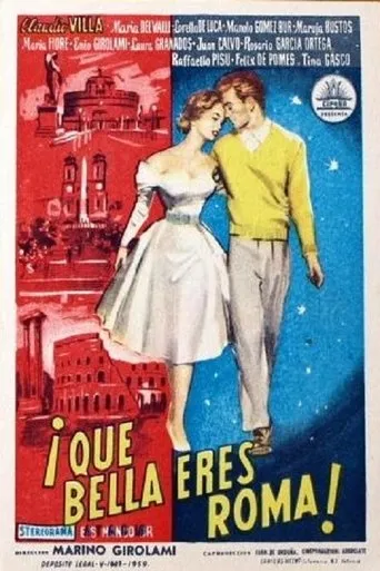 Póster de ¡Qué bella eres, Roma!