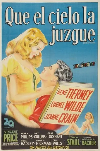 Póster de Que el cielo la juzgue (1945) con Gene Lockhart como Dr. Saunders