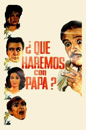 Póster de ¿Qué haremos con papá?