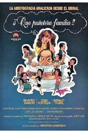 Póster de Qué puñetera familia