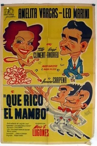 Póster de ¡Qué rico el mambo!