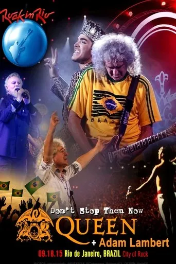 Póster de Queen and Adam Lambert: Rock in Rio 2015