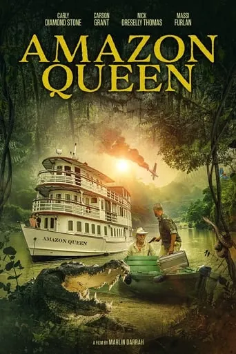 Póster de Queen of the Amazon (2021) con Alfonso DiLuca como Sam Romaro