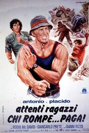 Póster de Quien rompe... ¡paga!