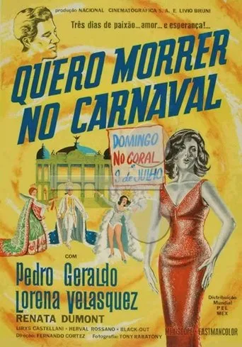 Póster de Quiero morir en carnaval