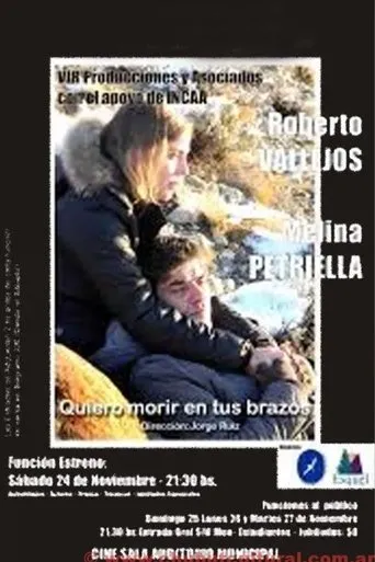 Póster de Quiero morir en tus brazos