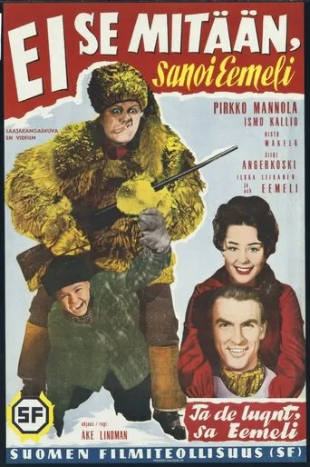 Póster de "Ei se mitään!" sanoi Eemeli