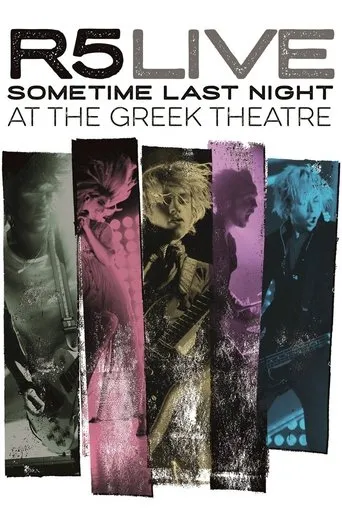 Póster de R5 Live Sometime Last Night at the Greek Theatre