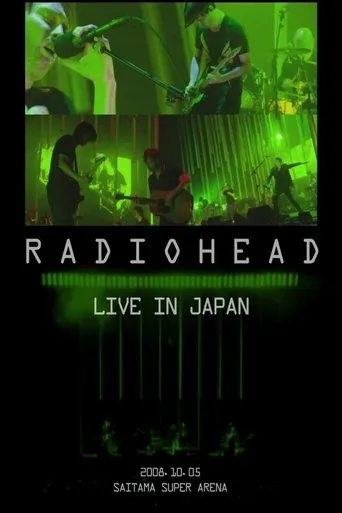 Póster de Radiohead | Live in Japan