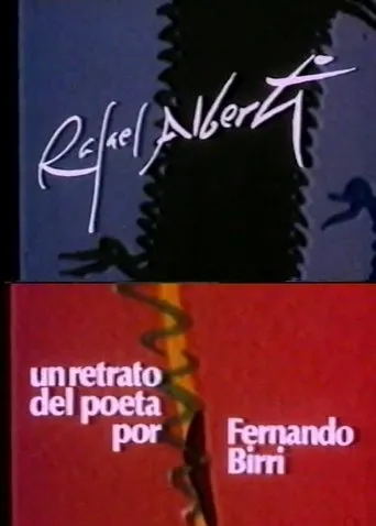 Póster de Rafael Alberti, un retrato del poeta