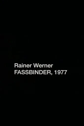 Póster de Rainer Werner Fassbinder, 1977