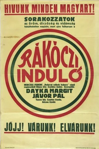 Póster de Rákóczi induló