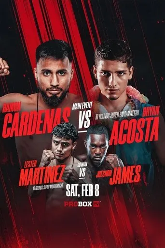 Póster de Ramon Cardenas vs. Bryan Acosta