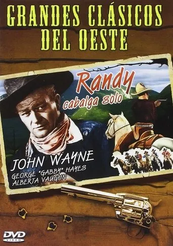 Póster de Randy cabalga solo (1934) con Tex Palmer como Henchman