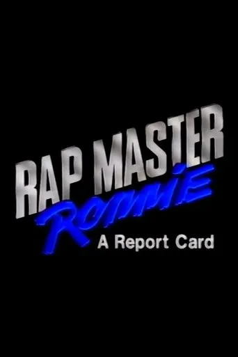 Póster de Rap Master Ronnie: A Report Card