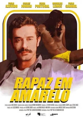 Póster de Rapaz em Amarelo
