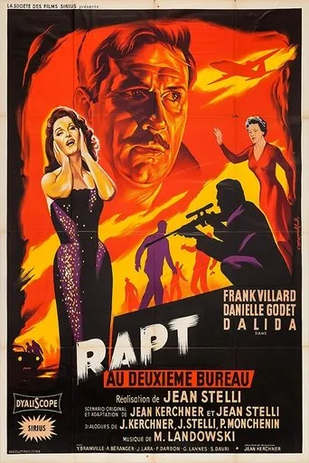 Póster de Rapt au deuxième bureau