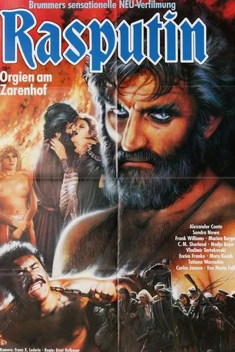 Póster de Rasputin - Orgien am Zarenhof