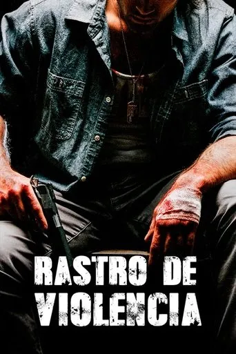 Póster de Rastro de Violencia (2019) con Cole Panther como Mitchell Stanton