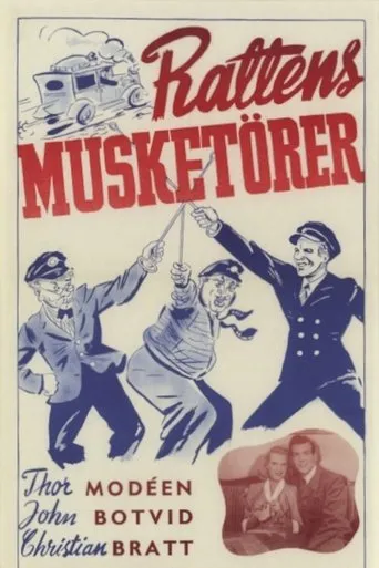 Póster de Rattens musketörer
