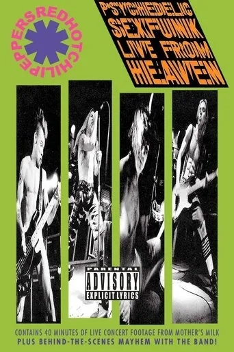 Póster de Red Hot Chili Peppers: Psychedelic Sexfunk Live from Heaven