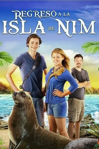 Póster de Regreso a la isla de Nim (2013) con Toby Wallace como Edmund