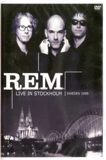 Póster de R.E.M. Live in Stockholm