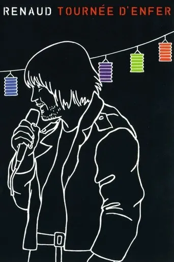 Póster de Renaud - Tournée d'enfer
