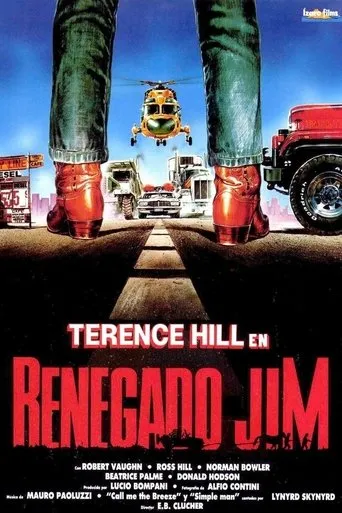 Póster de Renegado Jim (1987) con Sanford Gibbons como Horse Dealer