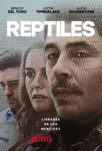 Póster de Reptiles (2023) con Karl Glusman como Sam Gifford