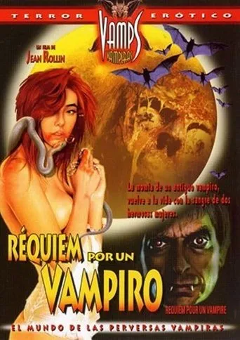 Póster de Requiem por un vampiro (1971) con Marie-Pierre Castel como Marie