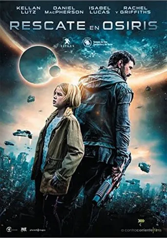 Póster de Rescate en Osiris (2016) con Daniel MacPherson como Kane Sommerville
