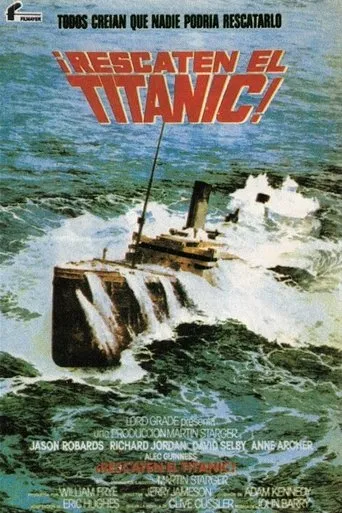 Póster de Rescaten el Titanic (1980) con Sander Vanocur como Commentator