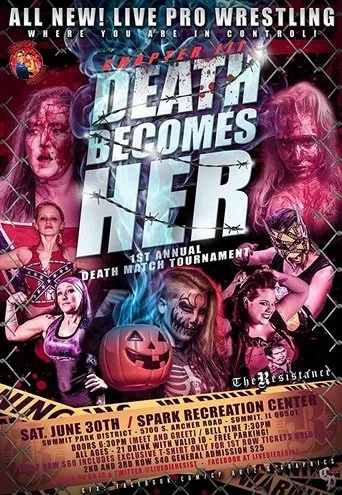 Póster de Resistance/Girl Fight Chapter III: Death Becomes Her Female Deathmatch Tournament