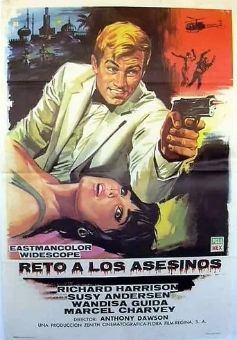 Póster de Reto a los asesinos (1966) con Marcel Charvey como Coleman
