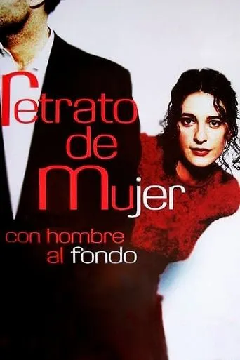 Póster de Retrato de mujer con hombre al fondo