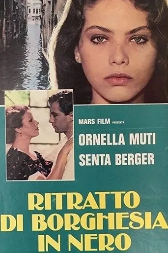 Póster de Retrato en negro de la burguesía