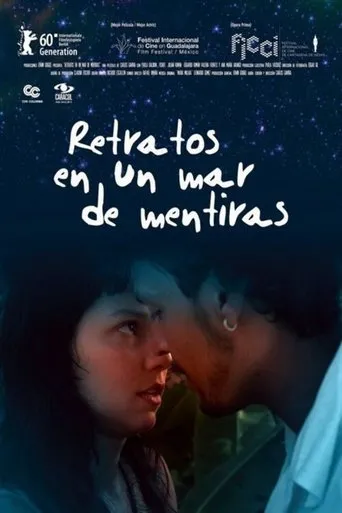 Póster de Retratos en un mar de mentiras
