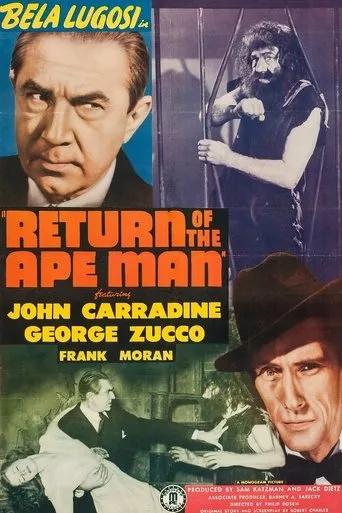 Póster de Return of the Ape Man