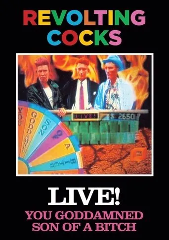 Póster de Revolting Cocks: Live! You Goddamned Son of a Bitch