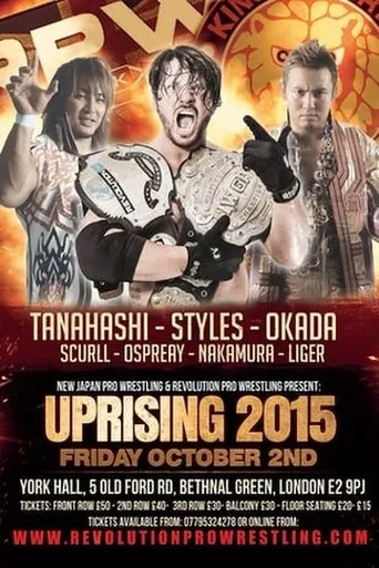 Póster de RevPro Uprising 2015