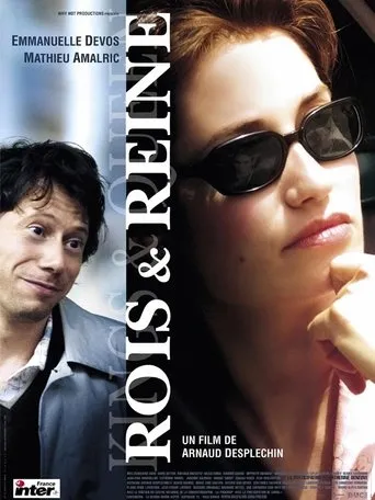Póster de Reyes y reina (2004) con Olivier Rabourdin como Jean-Jacques