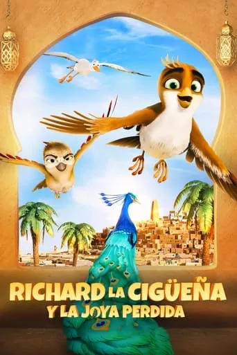 Póster de Richard la cigüeña y la joya perdida