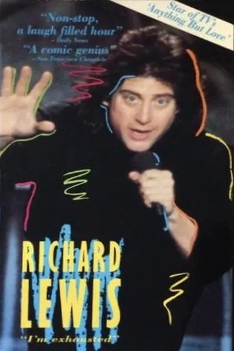 Póster de Richard Lewis: I'm Exhausted