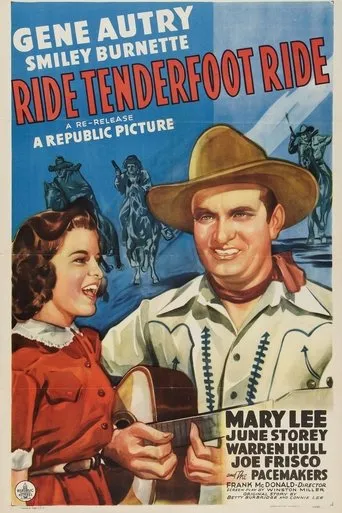 Póster de Ride, Tenderfoot, Ride
