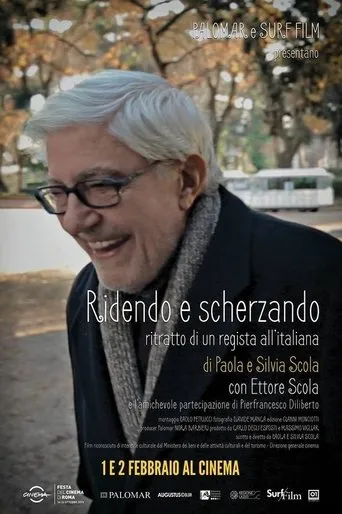Póster de Ridendo e scherzando - Ritratto di un regista all'italiana
